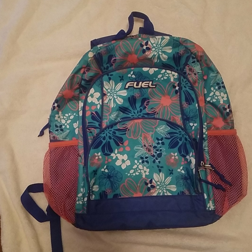 Fuel Blue Floral Backpack